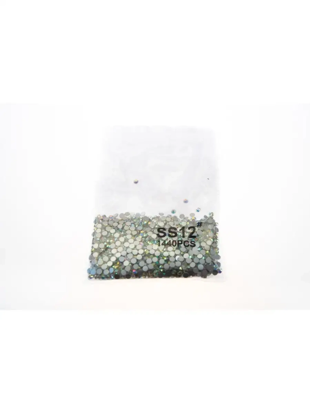 Стразы холодной фиксации стекло Crystal AB ss12