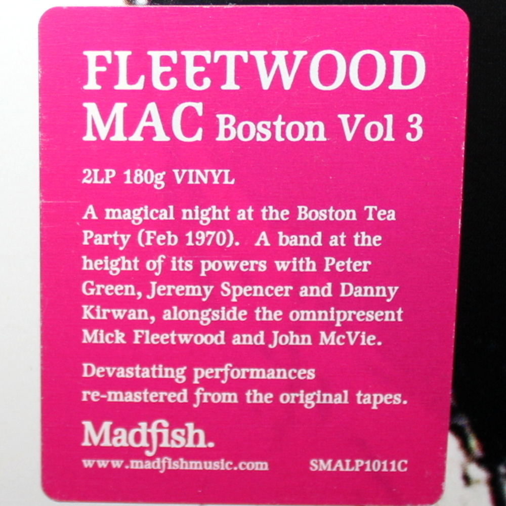 Fleetwood Mac / Boston - Volume Three (2LP)