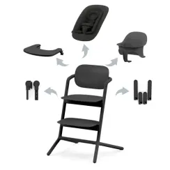 Стульчик Cybex Lemo 4-in-1 Set Stunning Black
