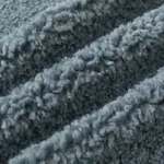 Куртка Ymkashix двухсторонняя Ride Puff бежевая / пыльно-синяя