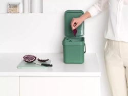 Brabantia - Контейнер для мусора Sort &amp; Go 6л зеленый / артикул   129841  / GTIN 8710755129841