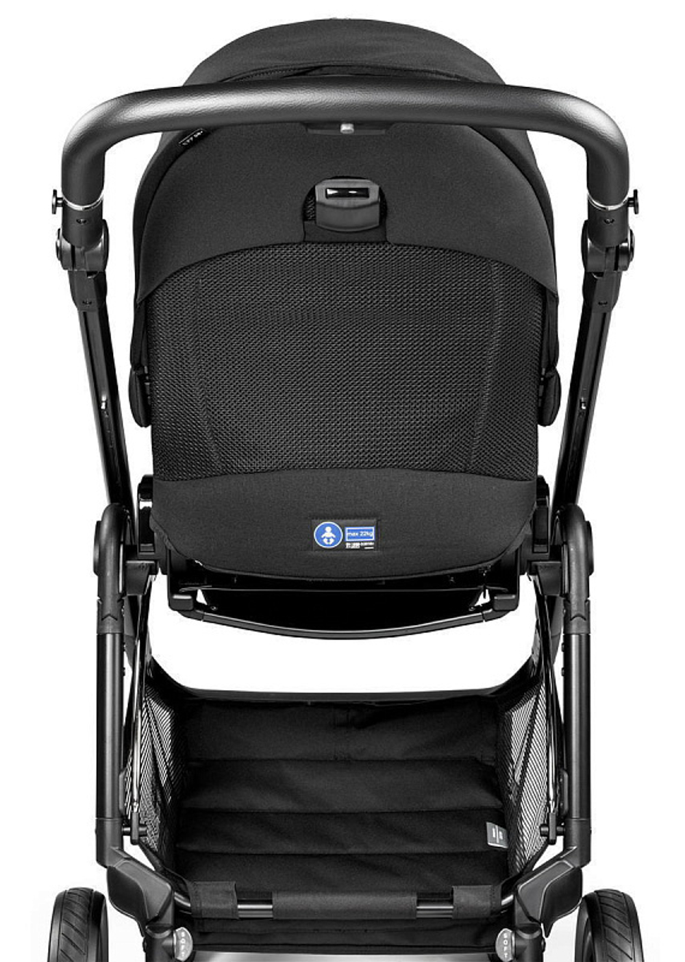 Коляска Peg Perego Veloce TC New Belvedere 2 в 1 True Black