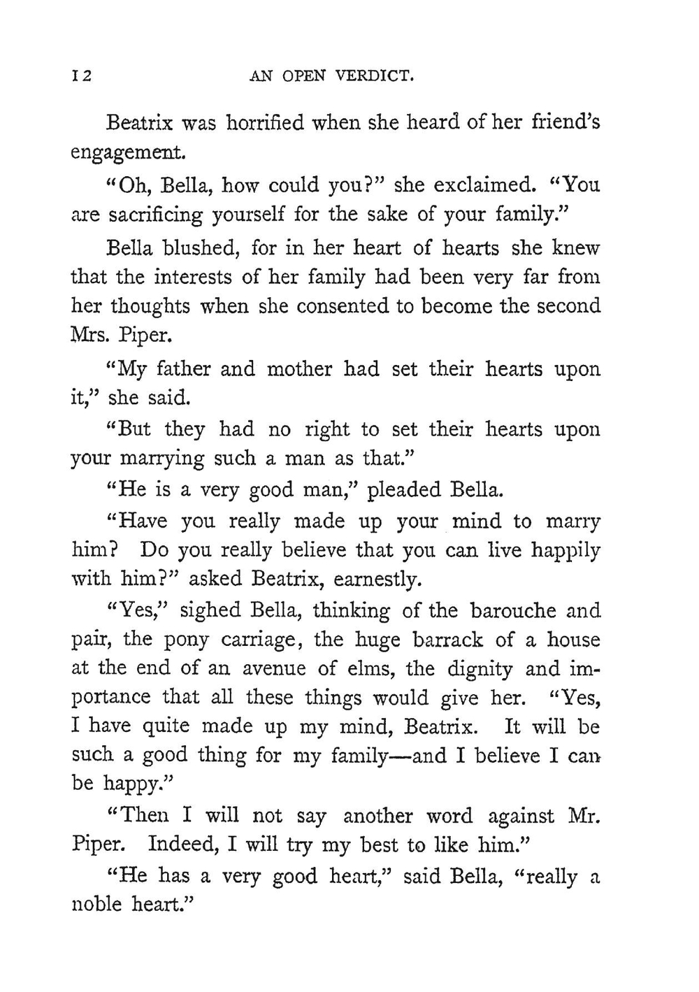 An Open Verdict. Volume 3 | M. E. Braddon