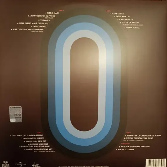 Omar Pedrini - Che ci vado a fare a Londra (storie dal pianeta blu) - LP