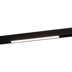 Магнитный трековый светильник ЭРА TRM20-1-30-10W3K BK светодиодный 30см 10Вт 3000К черный для системы NOVA | Магнитные трековые светильники