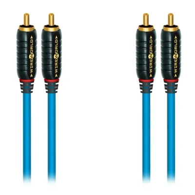 Wireworld Stream Interconnect 1.0M - (RCA to RCA), кабель межблочный RCA, 1.0м., пара. (STI1.0M)