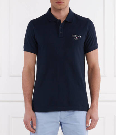 Поло Tommy Jeans - темно-синий(DM0DM18927)