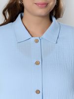 Рубашка Вуаль-6 Виотекс ГОЛУБОЙ