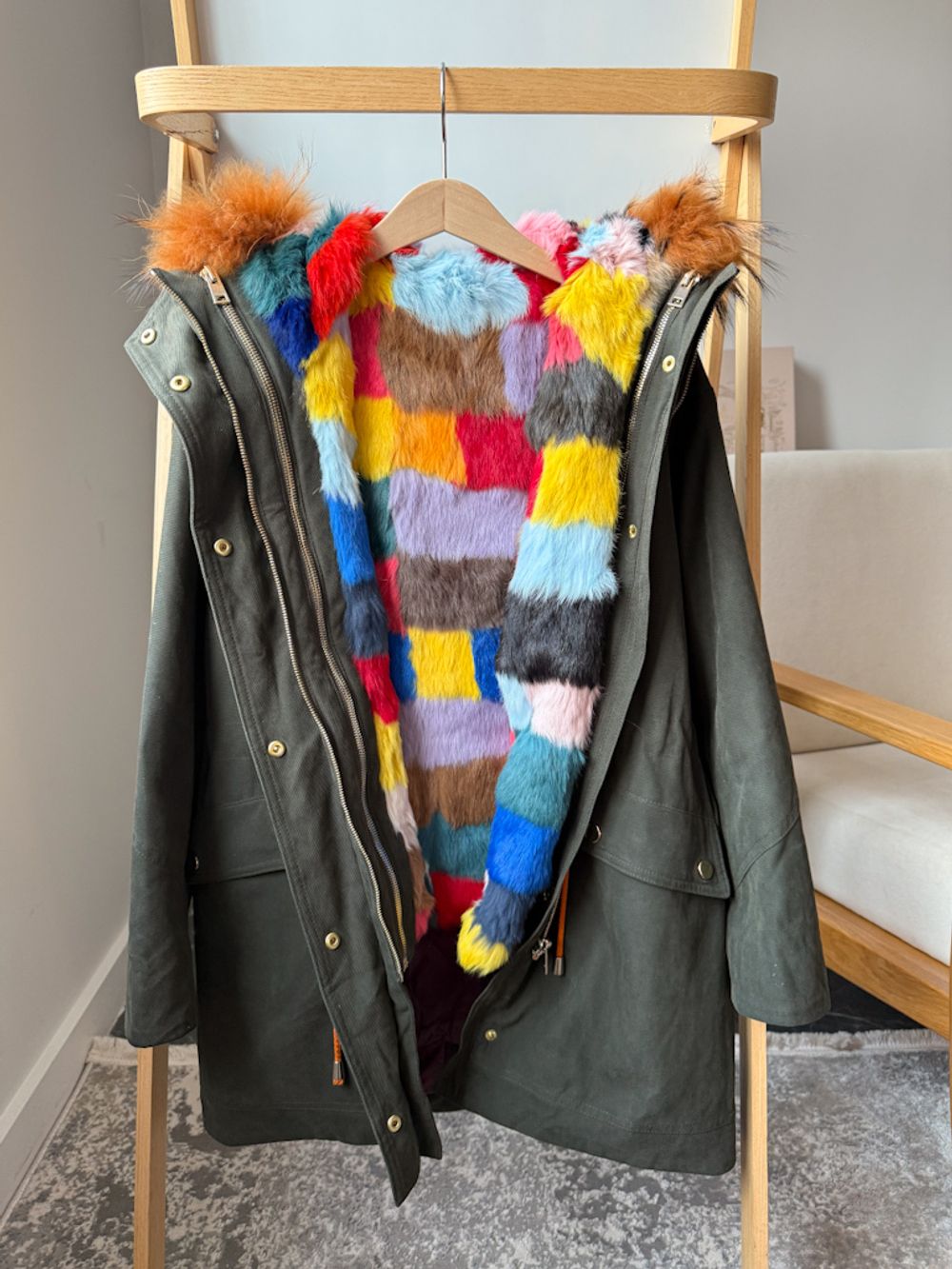 Куртка с меховой подстёжкой Jums, 140