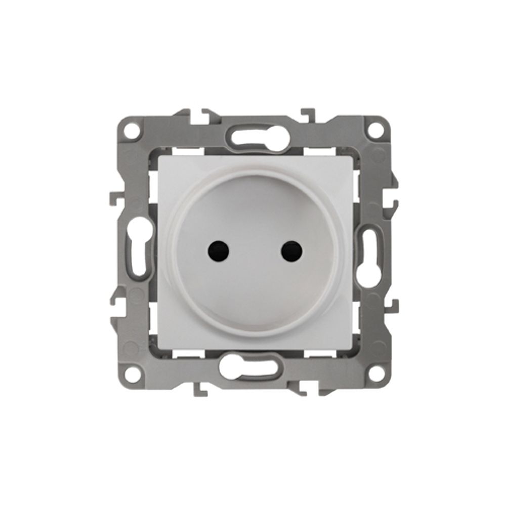 Розетка ЭРА Серия 12 12-2105-01 2P 16A-250В IP20 белый