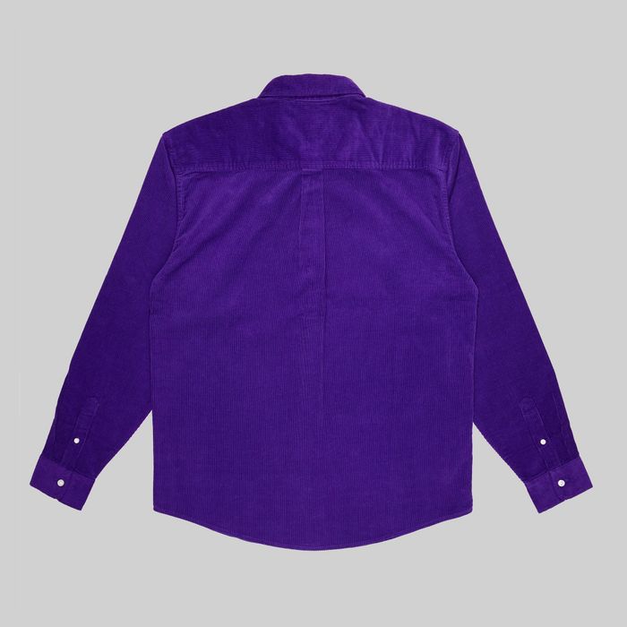 Рубашка мужская Carhartt WIP Madison Fine Cord артикул:I030580_tyrian - купить в магазине Дайс