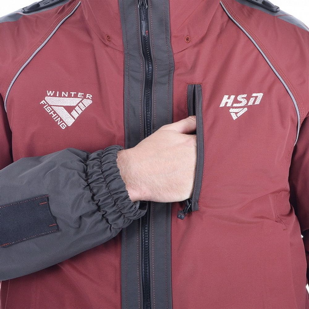 Костюм- поплавок зимний «RESCUER I NEW -45» HARDGUARD махагон