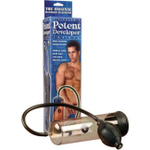 Мужская вакуумная помпа "Potent Developer" (Цвет: прозрачный с черным)
