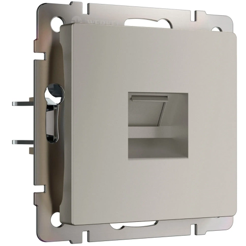 Розетка Ethernet RJ-45 (дымчатый) W1281004