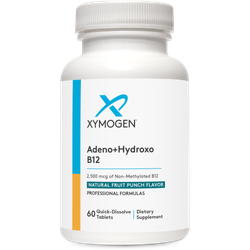 Adeno+Hydroxo B12 Natural Fruit Punch Flavor 60 Tablets