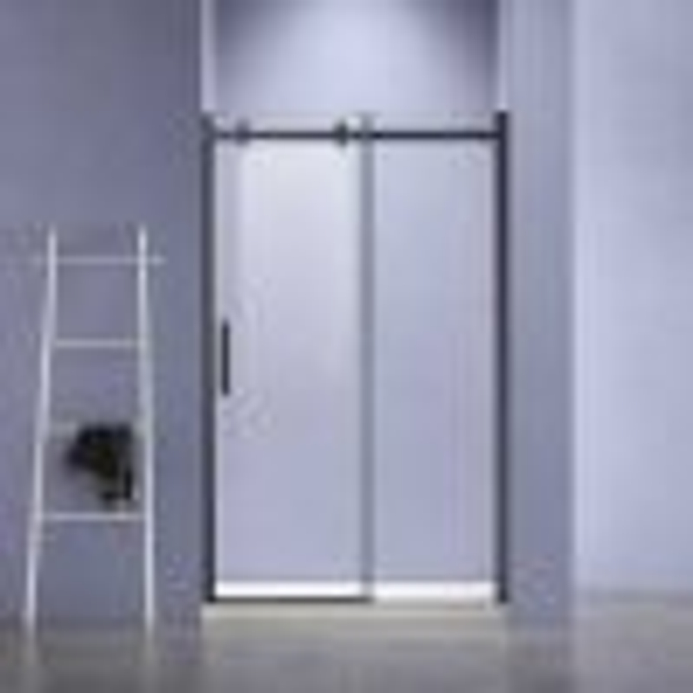 Душевая дверь Como-N VDS-4CN120CLB, 1200, черный, стекло прозрачное, , шт