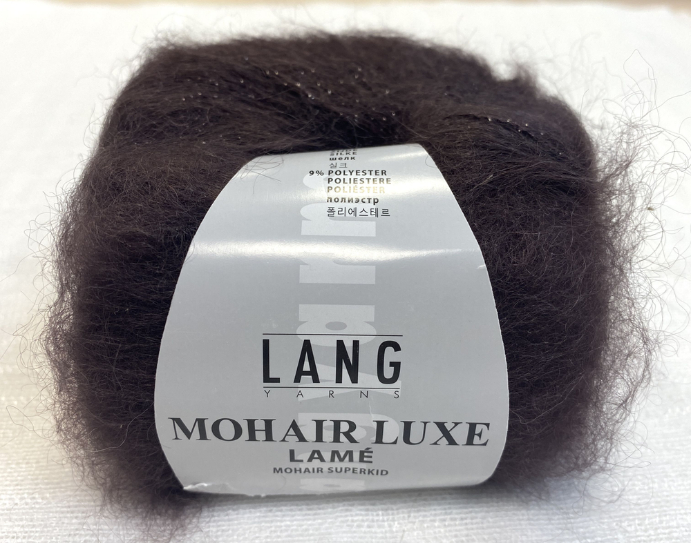 Пряжа от Lang ( Швейцария) 73% мохер 18%шелк 9% п/э 25г-175м