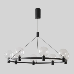 Люстра Crystal Lux DUET SP56W LED BLACK