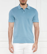 Поло Prime BOSS ORANGE - бирюзовый(50507813)