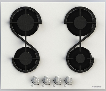 Газовая варочная панель Remenis REM-2154 white