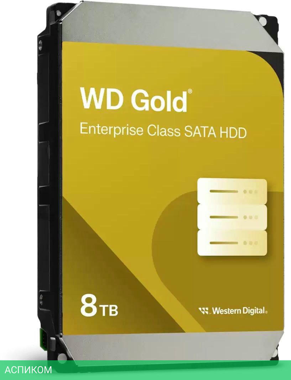 Жесткий диск WD Gold 8TB (WD8005FRYZ)