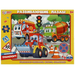 Пазл в рамке 15эл. "Полезный транспорт" 4660254411227 (Умные игры)
