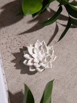 Аромакамень Цветок Георгин из гипса и бетона