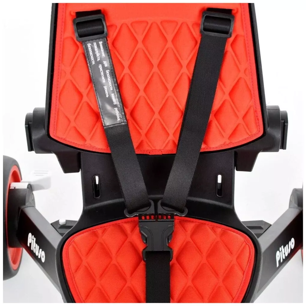 PITUSO Велосипед трехколесный Leve, складной, разм. упак. 65х34х31 см, Red/Красный