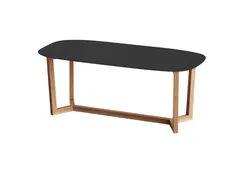 Стол обеденный Cross 2 200*95 см (черный, бук)