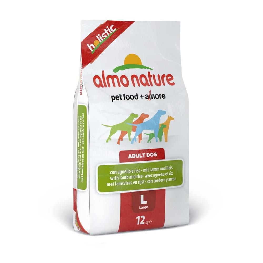 Almo Nature Holistic L Lamb 12 кг - сухой корм для собак крупных пород (ягненок)
