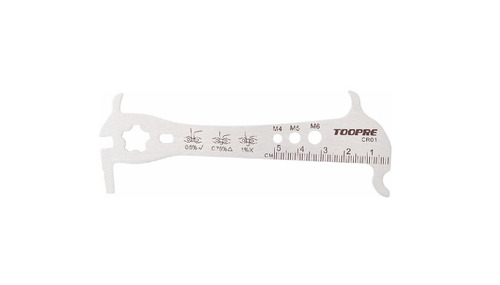 Инструмент TOOPRE для правки ротора, нержавеющая сталь, серебристо-черный