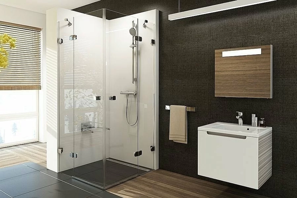 Душевой уголок Ravak BRILLIANT BSRV4 90x90 хром/прозрачное