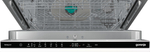 Встраиваемая посудомоечная машина Gorenje GV643D60