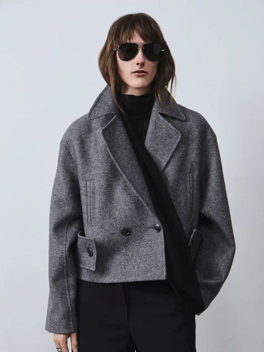 Пальто STONE серое