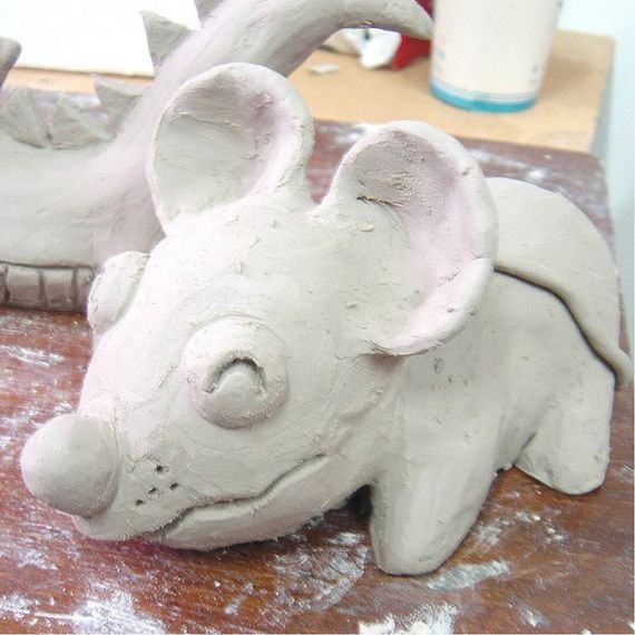 Глина  500 г белая