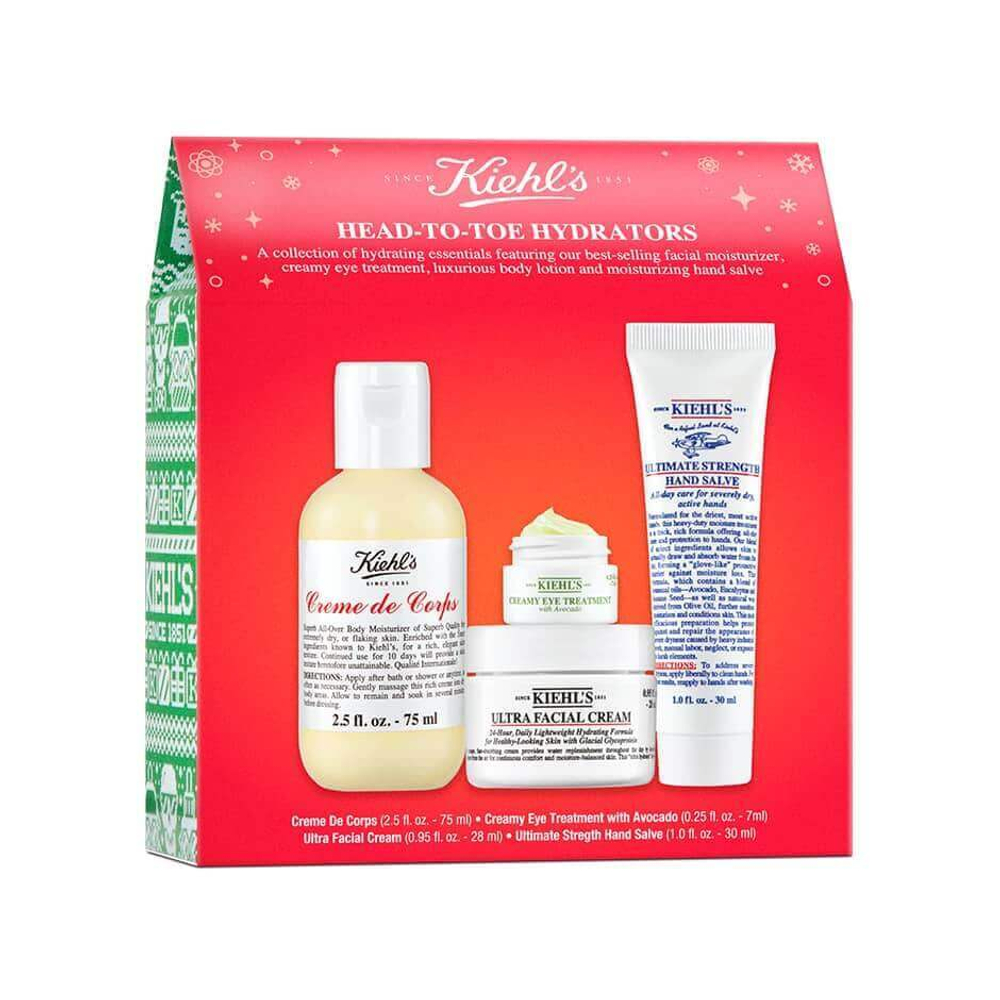 Kiehls Head-To-Toe Skin Hydration Holiday Gift Set