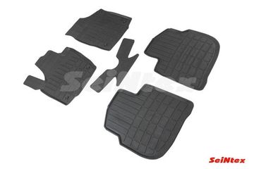 Резиновые коврики в салон Skoda Rapid (2012-наст. время ) "Стандарт"