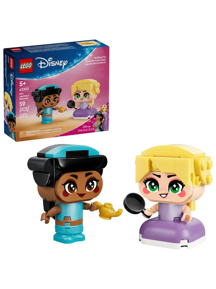 Конструктор Disney 43303 Мини-Жасмин и Рапунцель