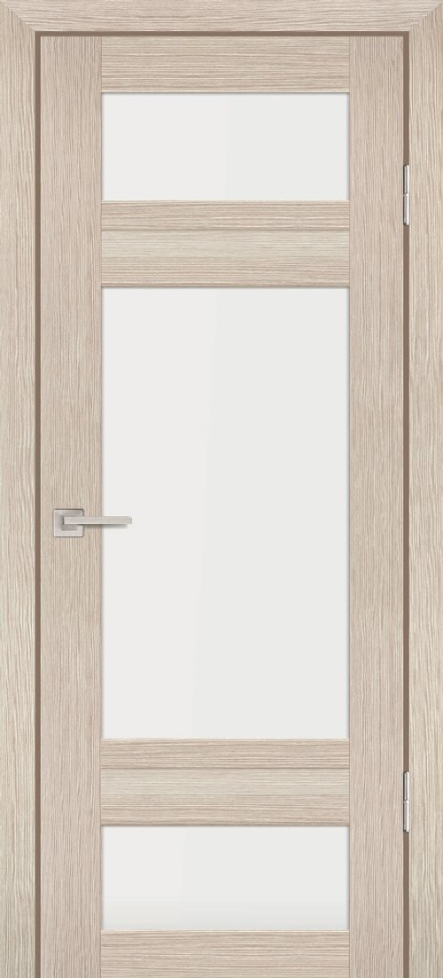 Дверь PS-06 / Цвет Капучино Мелинга / белый сатинат / Двери PROFILO PORTE