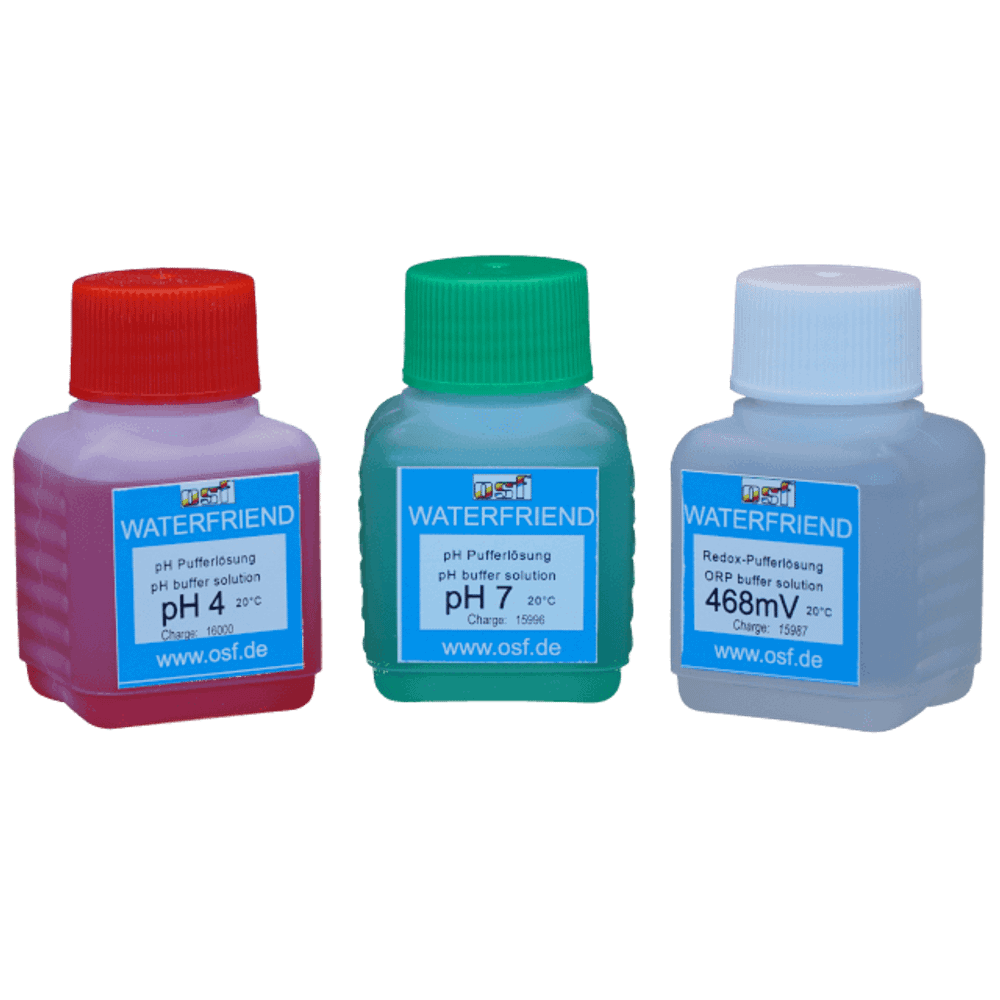 Буферный раствор OSF (набор калибровок pH 4, pH 7 и Redox 468 mV), 3