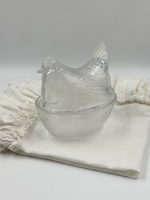 Паштетница/бонбоньерка в виде курицы