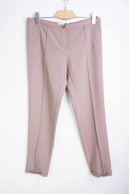 Брюки Alexandra Kazakova светлые, маркировка М, визуально на 46 размер, новые