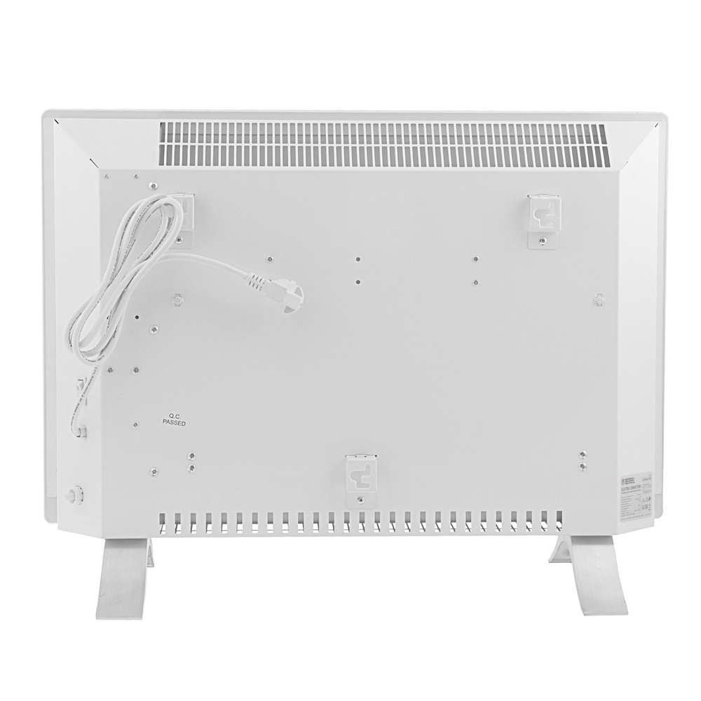 Конвектор электрический OptiPrime-1500, Wi-Fi, тачскрин, цифровой термостат, 1500 Вт Denzel