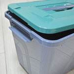 Ящик для хранения 18л с лотком и ручкой Bergen Fjord, вулканический базальт