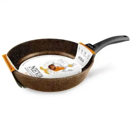 Сковорода 26 см НМП NEVA Granite Brown NGB126