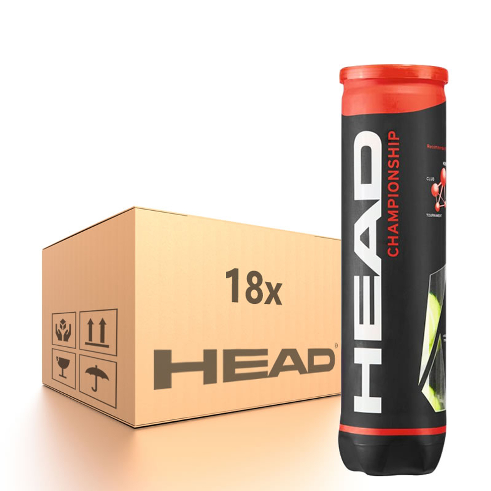 Упаковка теннисных мячей Head Championship - 18 x 4B