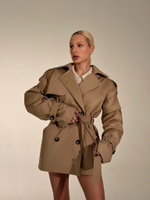 Укороченный тренч THE SAINT (СЕЙНТ)