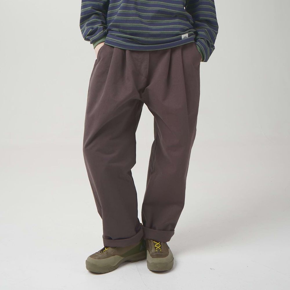 Брюки Меч SS24 Wide Fossil Grey серые