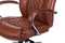 Кресло руководителя Бюрократ T-9924WALNUT светло-коричневый Leather Eichel кожа крестов. металл/дере