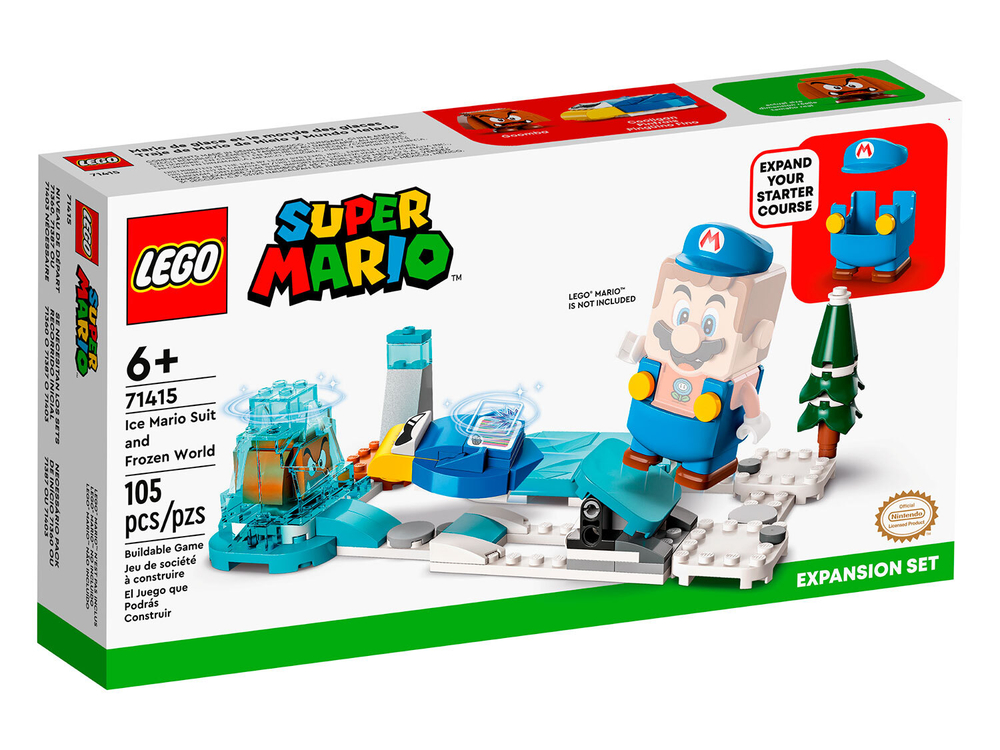 LEGO Super Mario 71415 «Костюм Ледяного Марио и замороженный мир» — доп-набор
